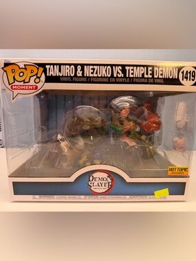 Funko Pop! Moment Tanjiro & Nezuko vs. Temple Demon #1419 (Jumbo)